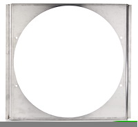 Aluminum Fan Shroud [17 1/2 in. W x 16 7/8 in. H, x 1/2 in. Deep]