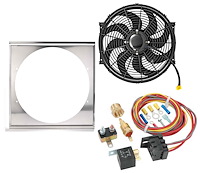 Aluminum Shroud, Fan, Control Kit [18 7/8 in. W x 17 1/2 in. H x 1/2 in. D]