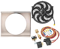 Aluminum Shroud, Fan, Control Kit [22 7/8 in. W x 17 1/2 in. H x 1/2 in. D]