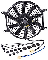Universal Electric Reversible Cooling Fan [10 in. Diameter S-Blade]