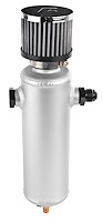 Remote Oil Breather Tank 13 In. H x 3 In. Diameter -10AN, 21 oz.