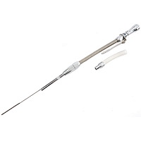 Flexible Engine Oil Dipstick for 1980-1985 Small Block Chevy [Polished]