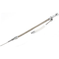 Flexible Engine Oil Dipstick for 1965-1990 Big Block Chevy [Polished]