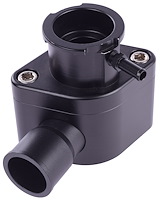 Intake Manifold Coolant Filler Neck Kit [Black Anodized Billet Aluminum]