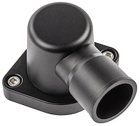 Swivel Thermostat Housing GM LS Black