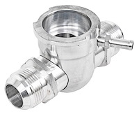 In-Line Radiator Hose Filler [-16 AN x -16 AN Male Threads]