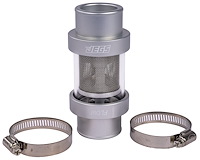 Inline Coolant Filter [1 3/4 in. OD, Silver]