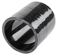 Straight Silicone Hose Connector 2.5" I.D. x 3" Long