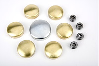 Brass Freeze Plug Kit for 1959-1978 Big Block Chrysler 383-440