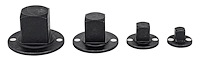 4-Piece Low-Profile Impact Socket Adapter Set [Cr-Moly Steel]