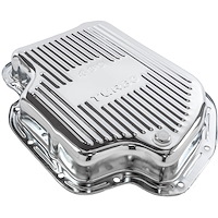 Automatic Transmission Pan for GM TH400, Stock Capacity [Chrome Plated Steel]