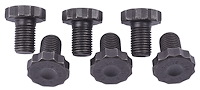 High-Strength Flexplate Bolts Fits Chevy V6, 265-454 V8 with 2-Piece Rear Seal, & Ford 289-460 V8 [7/16 in. -20 w/12-Point Head]