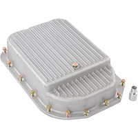 Cast Aluminum Transmission Pan for GM 4L80 & 4L80E Automatic Transmissions [4 1/2 in. Deep]