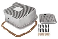 Cast Aluminum Transmission Pan for 1994-2007 Dodge/RAM 2500, 3500 w/5.9L Cummins Diesel w/47RE, 47RH, 48RE [5.700 in. Deep]