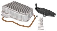 Cast Aluminum Transmission Pan Fits Select 2007-2018 Dodge/RAM 2500, 3500 w/5.9L Cummins Diesel w/68RFE [4.800 in. Deep]