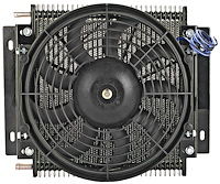 High-Performance Transmission Cooler with Fan [30,000 GVW]