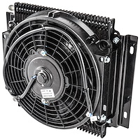 High-Performance Transmission Cooler with Fan [30,000 GVW]
