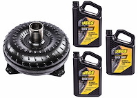 Torque Converter & Transmission Fluid Kit for Ford C4 [10 in. Dia. & 2200-2800 RPM Stall Speed]