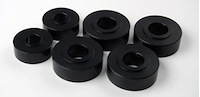 Solid Aluminum Body/Frame Mounts for Select 1967-1981 Buick, Chevrolet, Oldsmobile and Pontiac Models