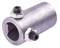 Steering Coupler, 3/4 in. DD x 3/4 in. Smooth Bore [Natural]