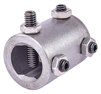 Steering Coupler, 1 in. DD x 3/4 in. DD [Natural]