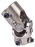 Steering U-Joint 3/4 in. DD x 1 in.-48 Spline [Nickel-Plated]