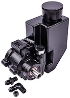 Type II GM Power Steering Pump Kit [Black]