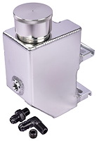 Type II GM Power Steering Pump Reservoir [Fabricated Aluminum, Clear Anodized]