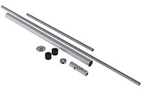 Universal Steering Column Kit [3-Bolt, 1-5/8 in. x 30 in. Column,  24 in./47 in. Shafts]