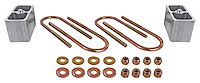 2 in. Suspension Block Kit For Select Chevrolet, GMC, Isuzu, Mitsubishi, Nissan, & Toyota Trucks