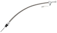 Flexible Braided Transmission Dipstick for GM 4L80E [Polished]