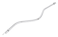 Transmission Dipstick & Tube for GM Turbo 350 (TH350) Transmissions [Chrome]