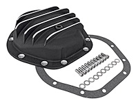 Cast Aluminum Differential Cover for Dana 44 10-Bolt [Black]