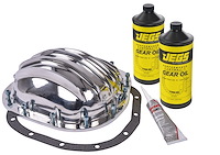 Cast Aluminum Differential Cover Kit, Polished [GM 8.5 in. 10-Bolt]