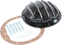 Cast Aluminum Differential Cover, Black [GM 8.5 in. 10-Bolt]