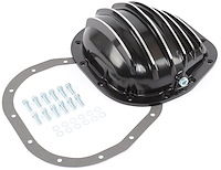 Cast Aluminum Differential Cover, Black [Ford 10.25 in. and 10.5 in. 12-Bolt, Truck]
