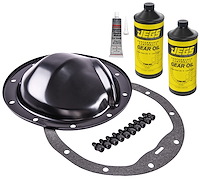 Black EDP-Coated Steel Differential Cover & Gear Oil Kit [GM 8.2 in. 10-Bolt]