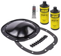 Black EDP-Coated Steel Differential Cover & Gear Oil Kit [GM 7.5/7.6 in. 10-Bolt]