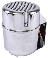 Electric Vacuum Pump for Suppling Vacuum to a Power Brake Booster [Encased in a Chrome-Plated Concealed Canister]