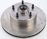Standard Vented Brake Rotors and Rubber Brake Hoses for Select 1964-1974 GM Models [Front]