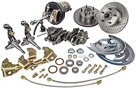 Front Complete Premium Power Disc Brake Conversion Kit for 1964-1974 GM A,F & X Body