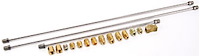 Universal Stage Control Valve Installation Kit Stainless Steel Line