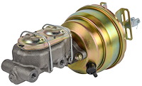 Power Brake Conversion Kit with Adjustable Proportioning Valve for 1955-1958 Chevy Full Size Impala & Belair[Disc/Disc]