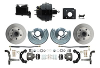 Front Complete OE-Style Power Disc Brake Conversion Kit for 1971-1974 Mopar B & E-Body Models