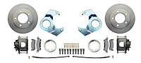 Front Disc Brake Conversion Kit for Select 1946-1977 Jeep CJ's & Jeepster Commando [5 x 5 1/2 Wheel Bolt Pattern]