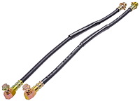 Front Disc Brake Caliper Hose Kit, 18 in. Rubber [Set of 2]