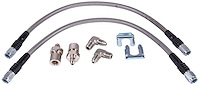 DOT Brake Hose Kit Fits GM Aftermarket Brake Calipers