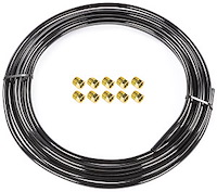 Black Fuel and Transmission Cooler Tubing Kit 3/8 in. Diameter x 25 ft.