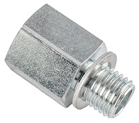 Mechanical Temp Gauge Adapter Fitting M12 x 1.5 Male x 3/8 NPT Female Straight
