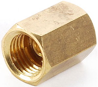 Brass Union Fitting 3/8 in.-24 Inverted Flare Female